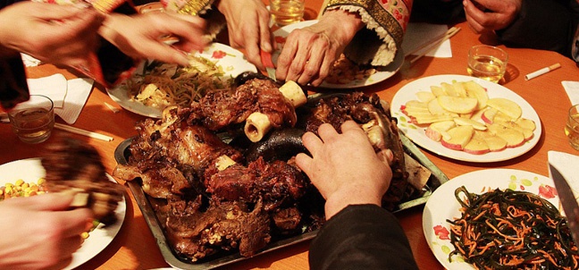 蒙古族的手把肉