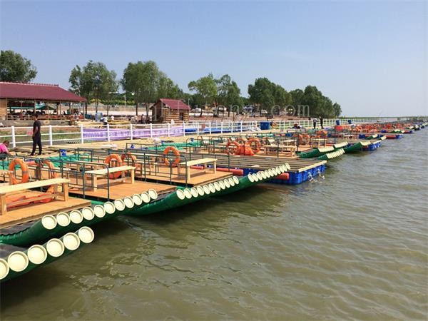 查干南湖竹筏码头